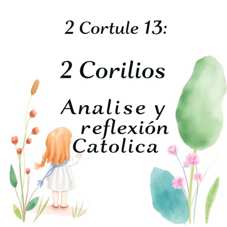 2 Corintios, Capítulo 13: Análisis y Reflexión Católica