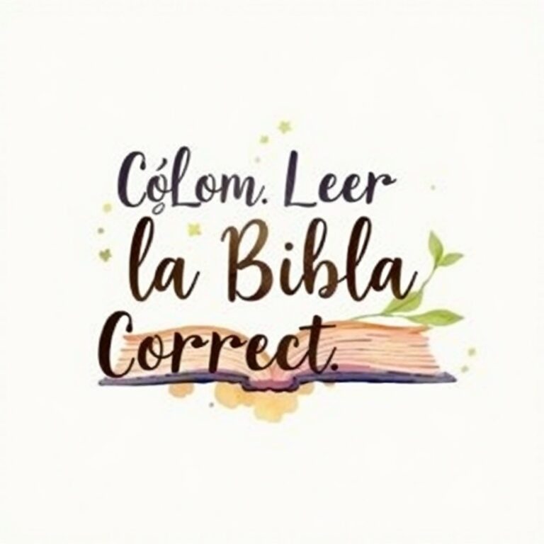 Cómo Leer la Biblia Correctamente: Una Guía para Profundizar en tu Fe y Comprensión