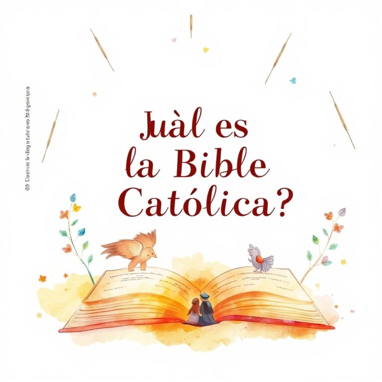¿Cuál es la Biblia Católica?: Un Viaje al Corazón de la Fe y la Religión