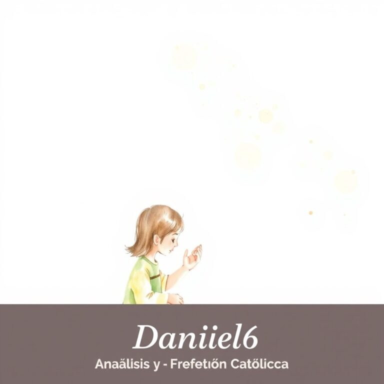 Daniel, Capítulo 6: Análisis y Reflexión Católica