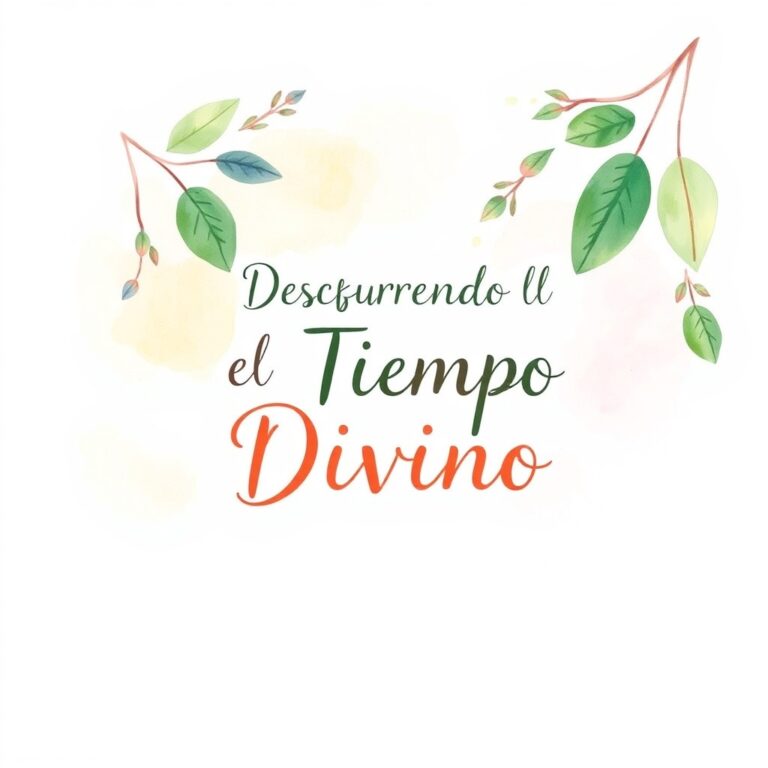 Descubriendo el Tiempo Divino: Una Guía para la Biblia Cronológica de Estudio