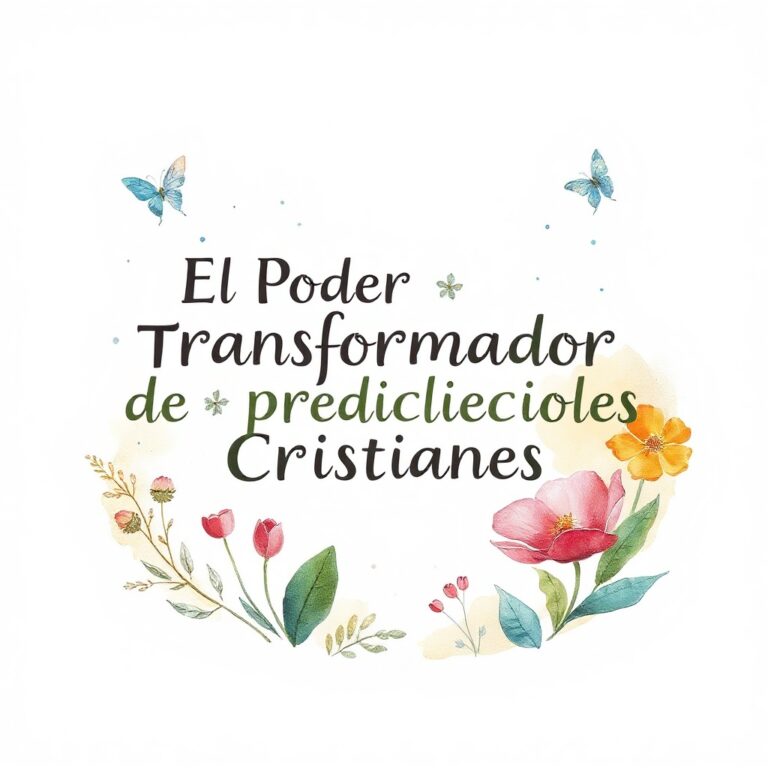 El Poder Transformador de las Predicaciones Cristianas: Una Guía para la Vida de Fe