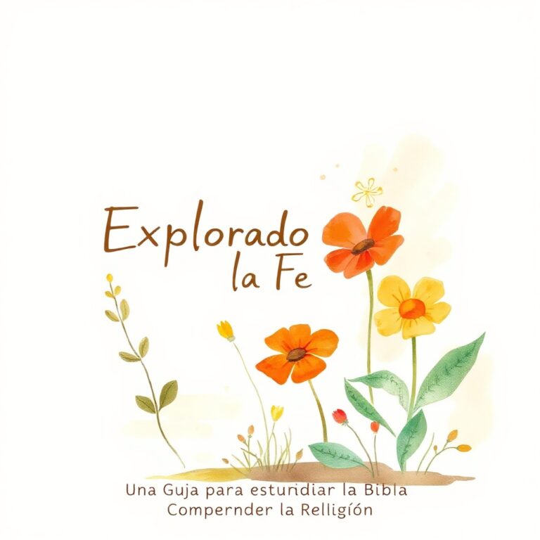 Explorando la Fe: Una Guía para Estudiar la Biblia y Comprender la Religión