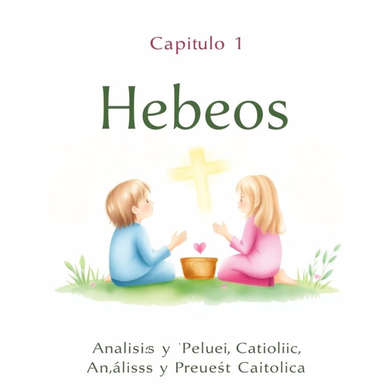 Hebreos, Capítulo 1: Análisis y Reflexión Católica