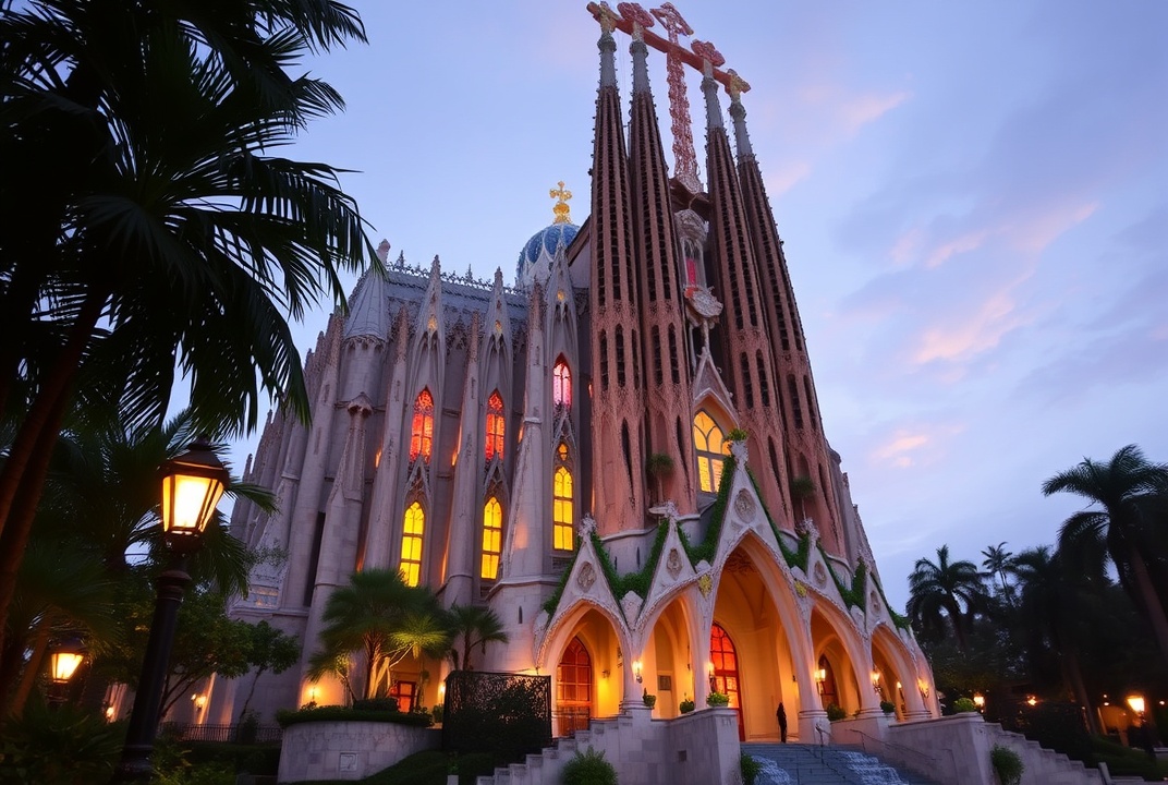 La Sagrada Familia: Un Santuario de Fe y Arte en Plena Misa