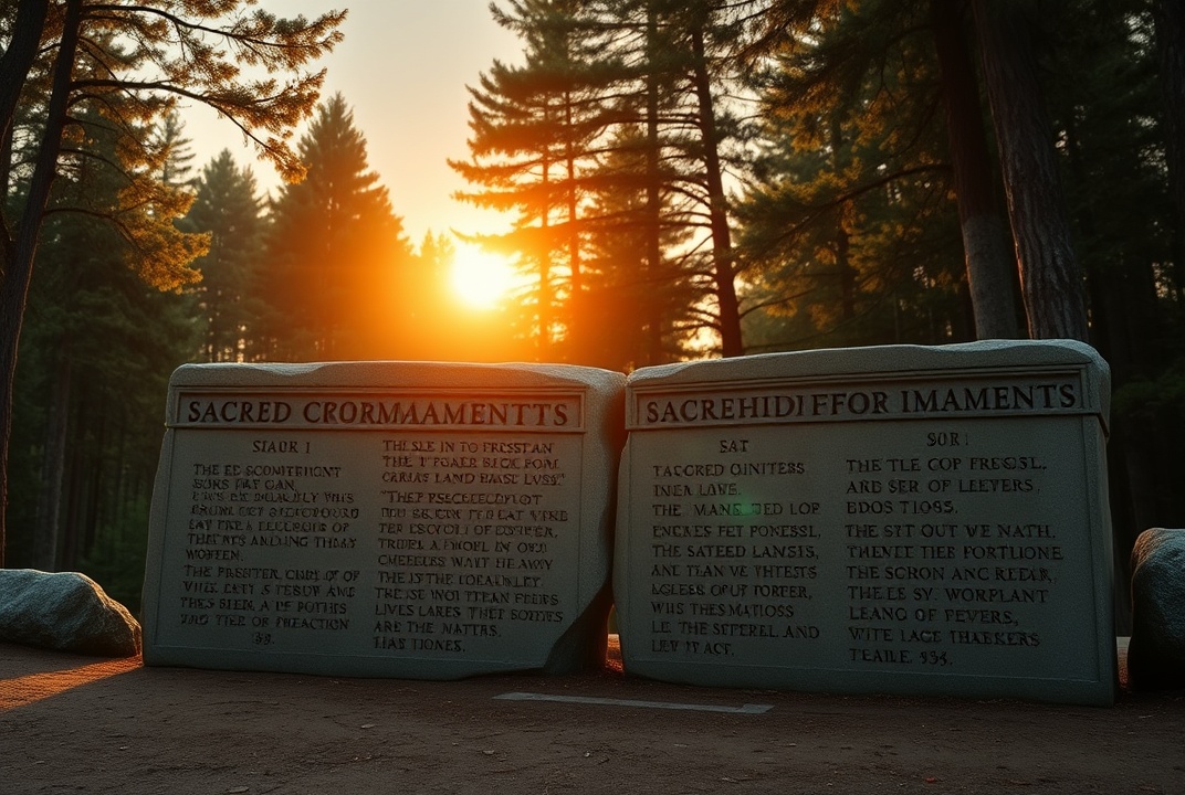 Los Mandamientos de la Ley de Dios: Pilares de una Vida Plena y Religiosa