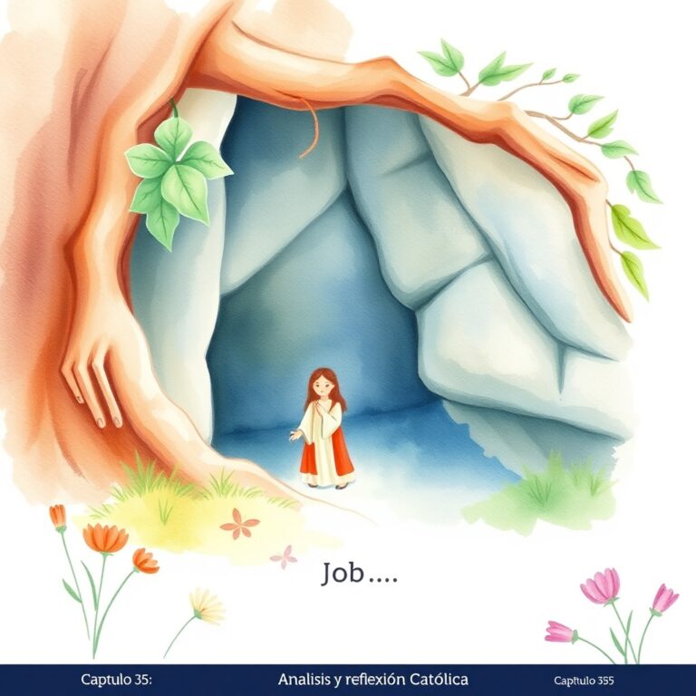 Job, Capítulo 35: Análisis y Reflexión Católica
