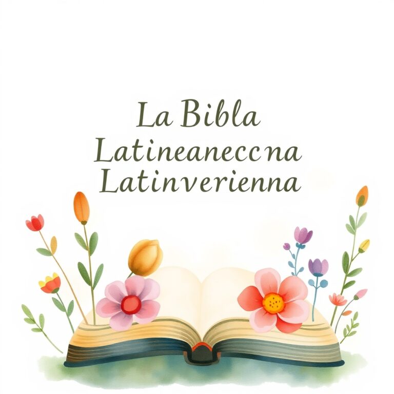 La Biblia Latinoamericana Letra Grande: Un Tesoro para tu Fe y Comprensión