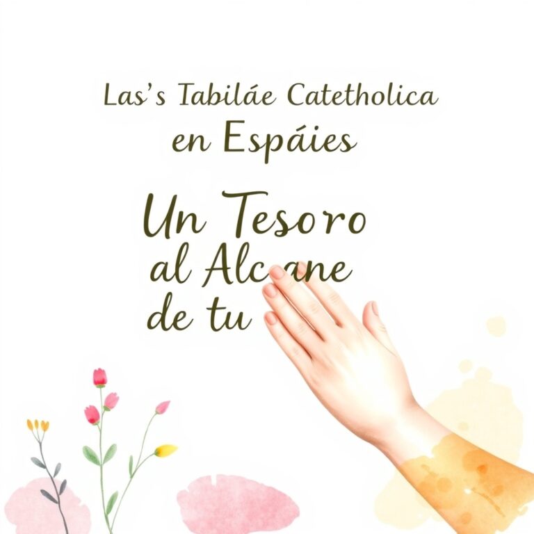 Las Biblias Católicas en Español: Un Tesoro al Alcance de tu Mano