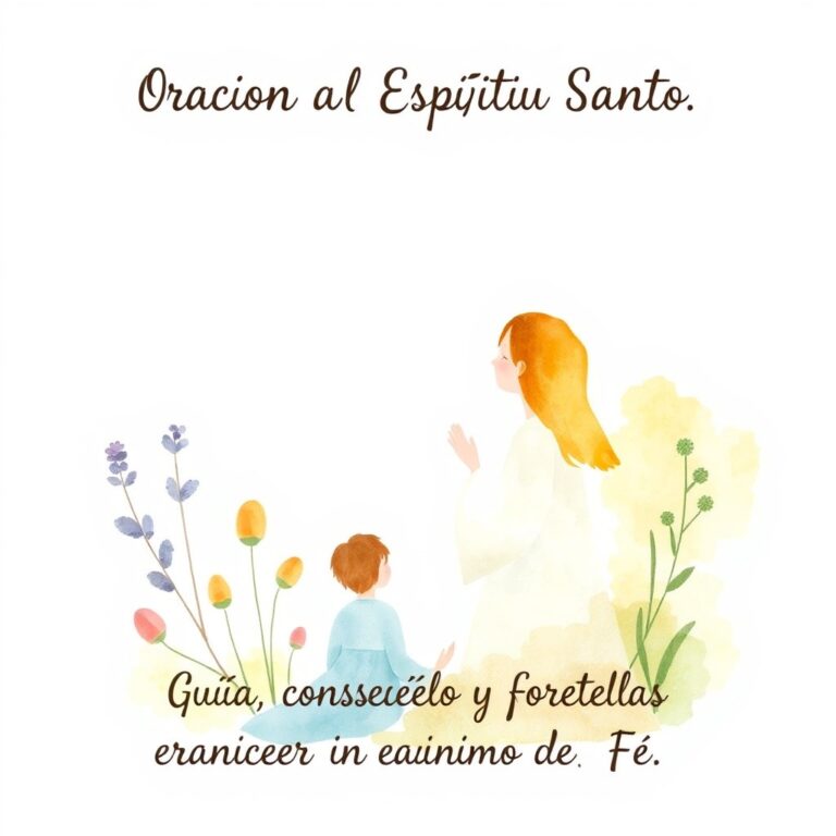 Oración al Espíritu Santo: Guía, Consuelo y Fortaleza en tu Camino de Fe Oración al Espíritu Santo: Guía, Consuelo y Fortaleza en tu Camino de Fe