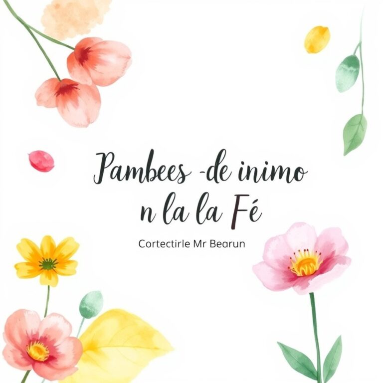 Palabras de Ánimo y Fortaleza en la Fe: Un Refugio en Tiempos Difíciles