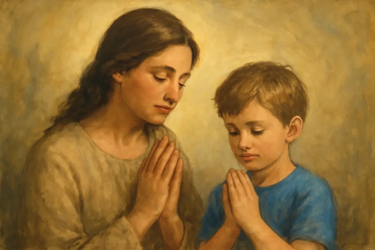 oración por los hijos para su protección y bendición