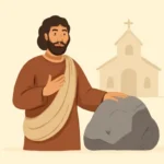 tu eres pedro y sobre esta piedra edificare mi iglesia