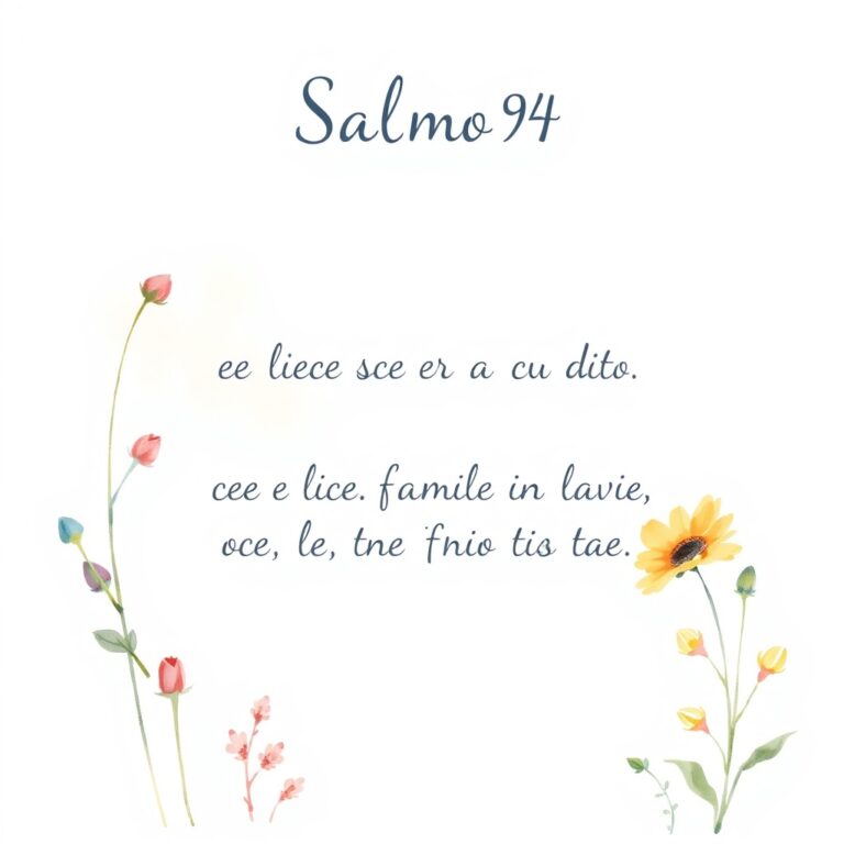 Salmos, Capítulo 94: Análisis y Reflexión Católica