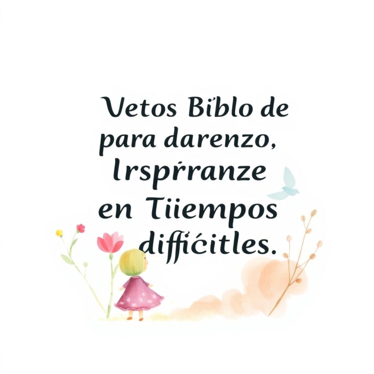 Textos Bíblicos para Animar: Un Faro de Esperanza en Tiempos Difíciles Textos Bíblicos para Animar: Un Faro de Esperanza en Tiempos Difíciles