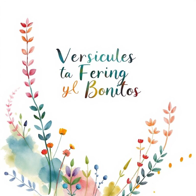 Versículos de la Biblia Cortos y Bonitos: Un Refugio de Fe y Esperanza